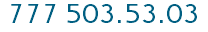 777 503.53.03
